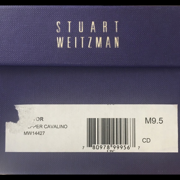 Stuart Weitzman Victoria Peep Toe Pump 9.5 - Picture 7 of 8